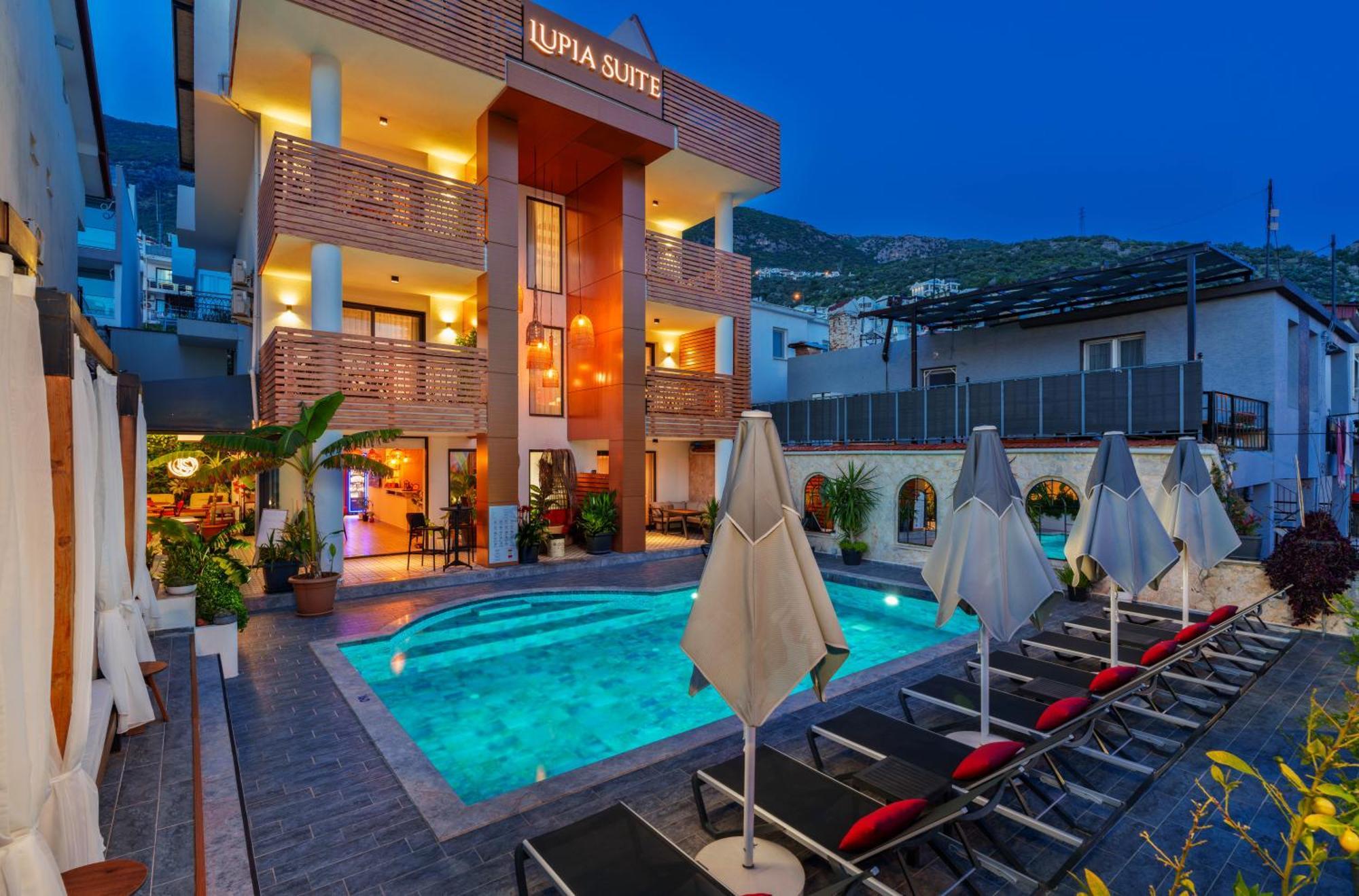 Lupia Suites Kalkan Eksteriør billede